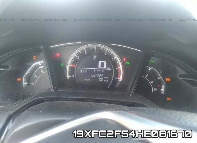 19XFC2F54HE081670 фото 8