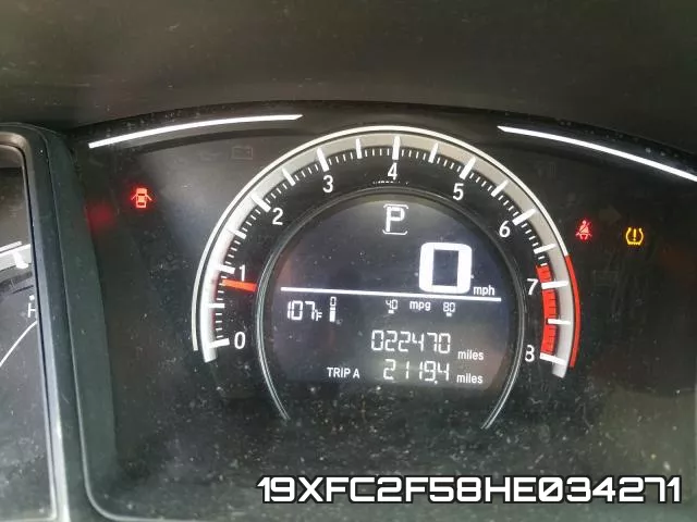 19XFC2F58HE034271 фото 9