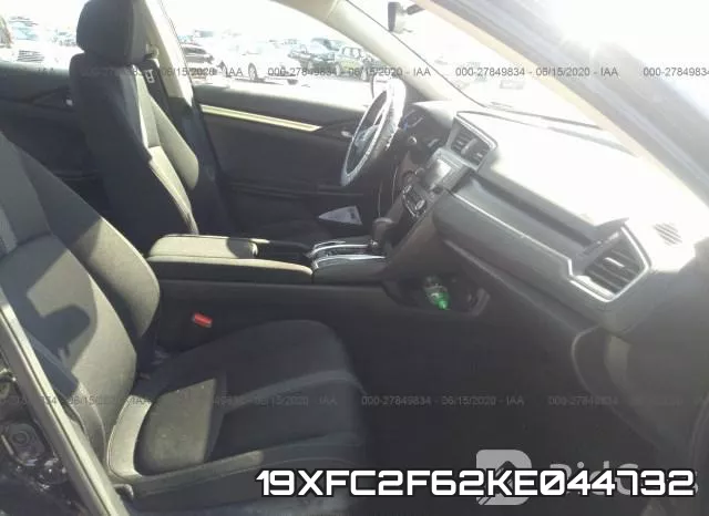 19XFC2F62KE044732 фото 6