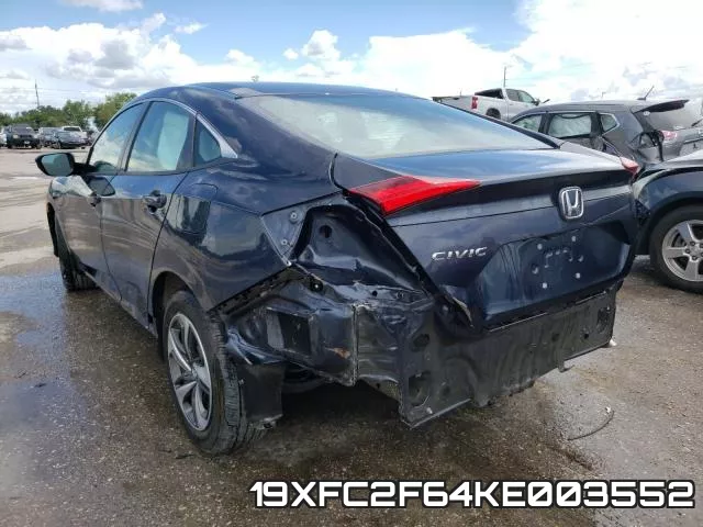 19XFC2F64KE003552 фото 4