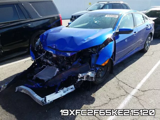 19XFC2F65KE215120 фото 3