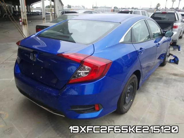 19XFC2F65KE215120 фото 4