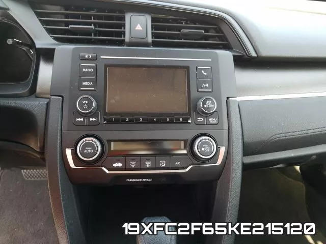 19XFC2F65KE215120 фото 10