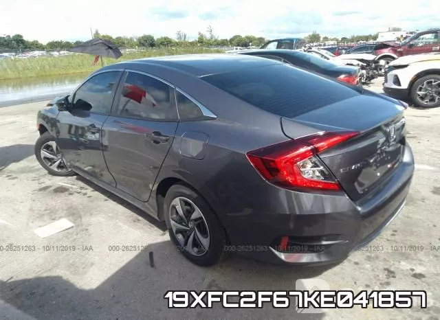 19XFC2F67KE041857 фото 4