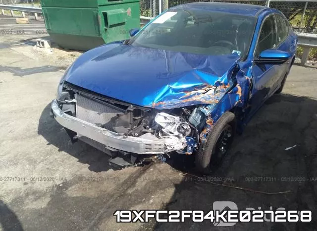 19XFC2F84KE027268 фото 7