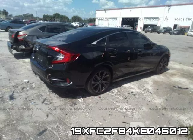 19XFC2F84KE045012 фото 5