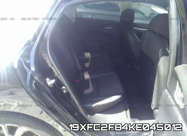 19XFC2F84KE045012 фото 9