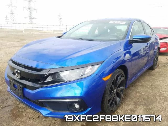 19XFC2F88KE011574 фото 3
