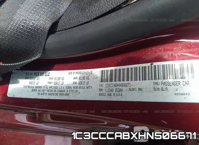 1C3CCCABXHN506671 фото 10
