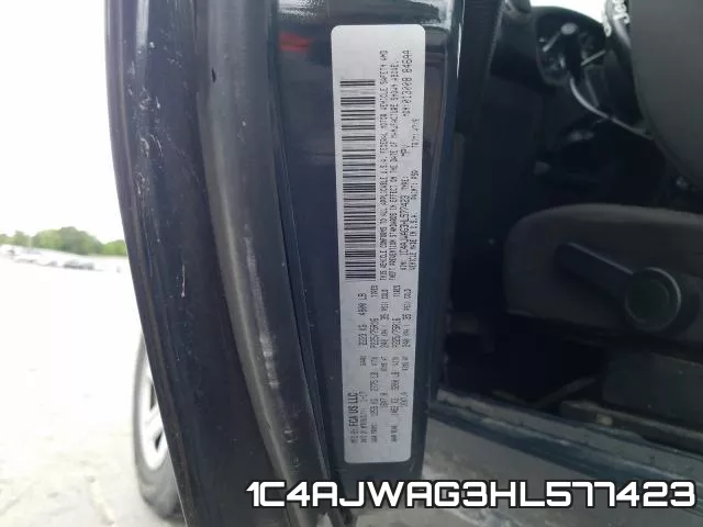 1C4AJWAG3HL577423 фото 2