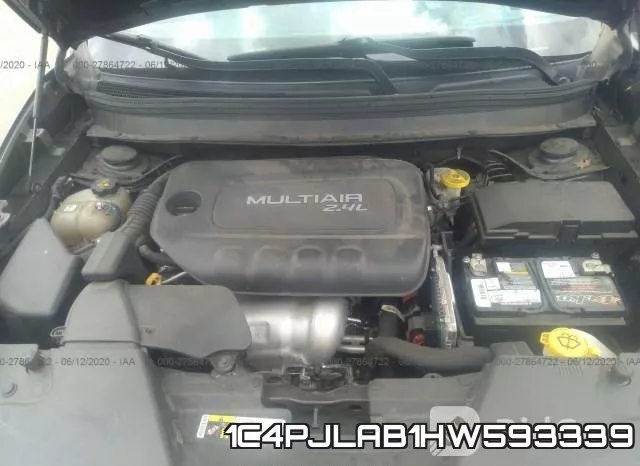 1C4PJLAB1HW593339 фото 2