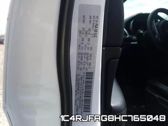 1C4RJFAG8HC765048 фото 2