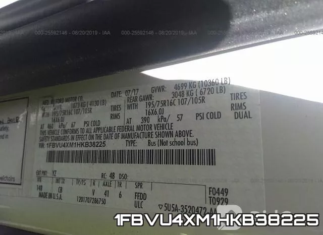 1FBVU4XM1HKB38225 фото 10