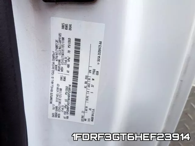 1FDRF3GT6HEF23914 фото 2
