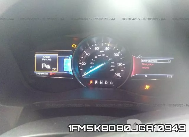1FM5K8D80JGA10949 фото 8