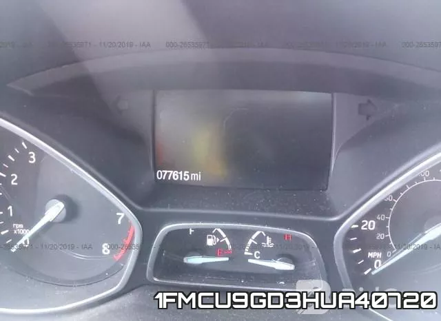 1FMCU9GD3HUA40720 фото 8