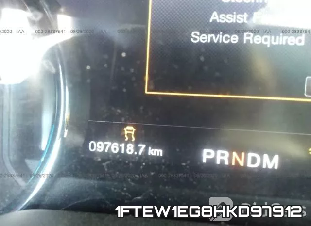1FTEW1EG8HKD97912 фото 8