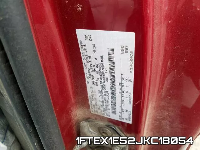 1FTEX1E52JKC18054 фото 2