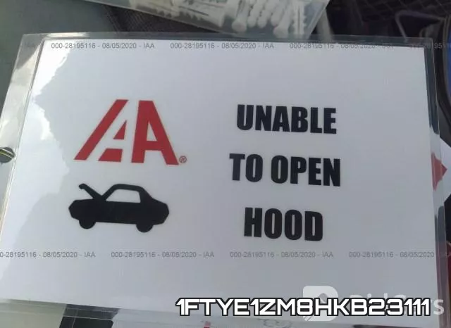 1FTYE1ZM8HKB23111 фото 2