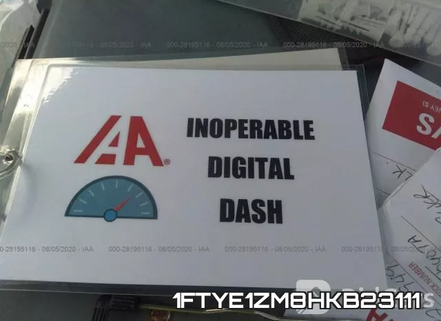 1FTYE1ZM8HKB23111 фото 8