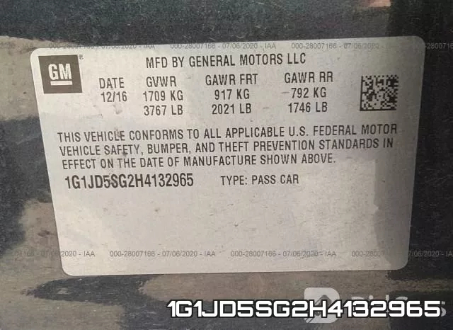 1G1JD5SG2H4132965 фото 10