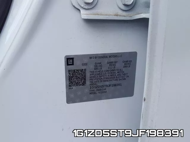 1G1ZD5ST9JF198391 фото 2
