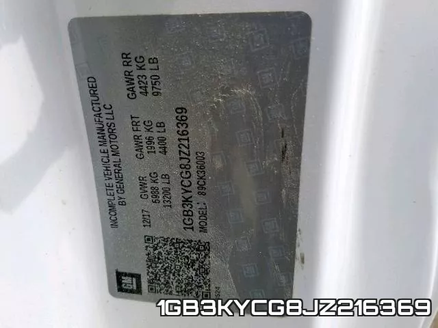 1GB3KYCG8JZ216369 фото 2