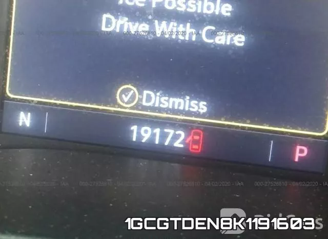 1GCGTDEN8K1191603 фото 8
