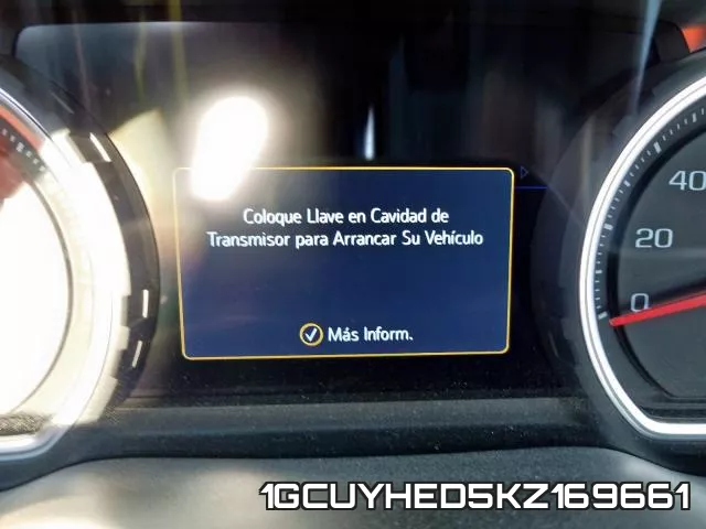 1GCUYHED5KZ169661 фото 9