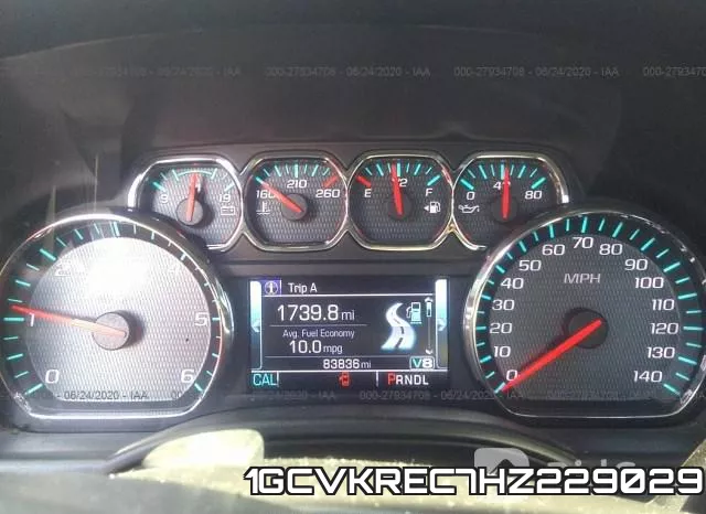1GCVKREC7HZ229029 фото 8