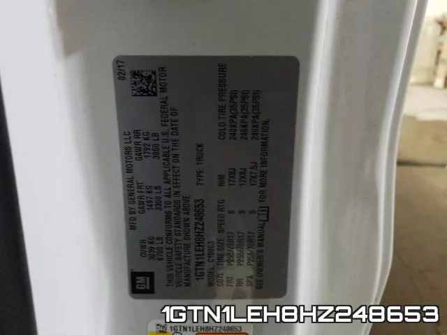 1GTN1LEH8HZ248653 фото 2