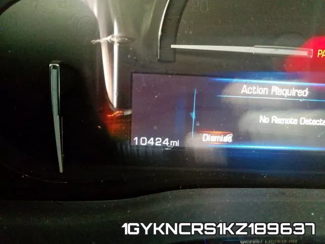 1GYKNCRS1KZ189637 фото 9