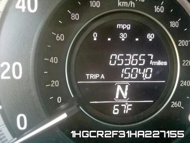 1HGCR2F31HA227155 фото 9