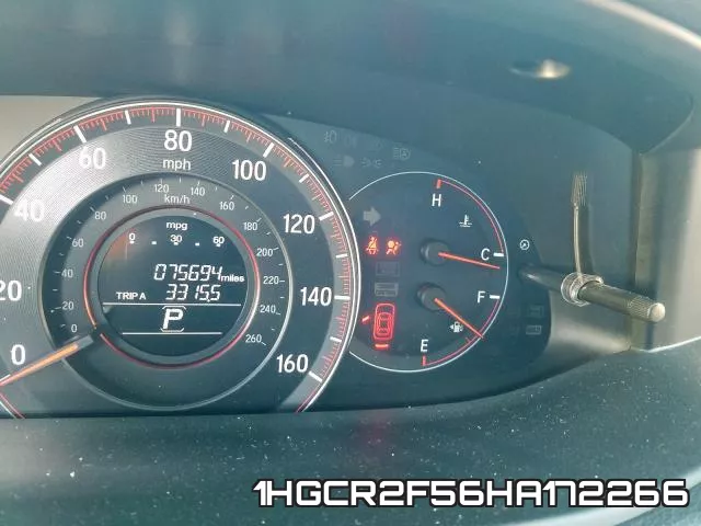 1HGCR2F56HA172266 фото 9