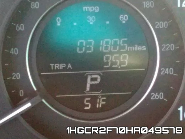 1HGCR2F70HA049578 фото 9