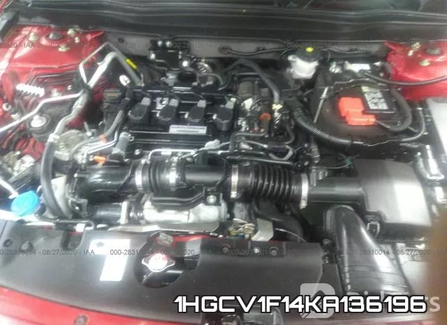 1HGCV1F14KA136196 фото 2