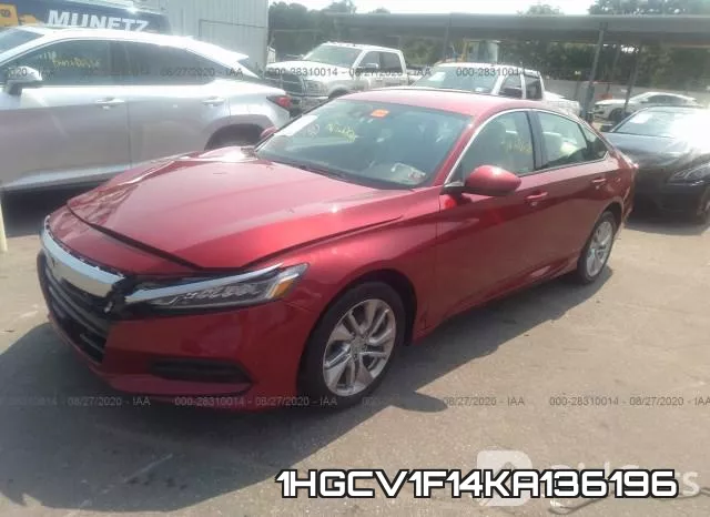 1HGCV1F14KA136196 фото 3
