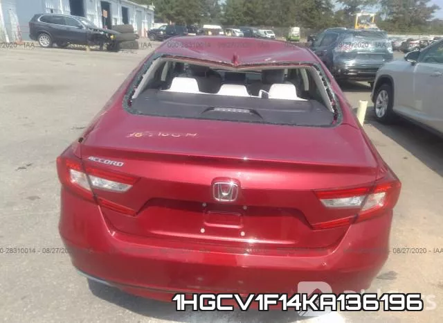 1HGCV1F14KA136196 фото 7
