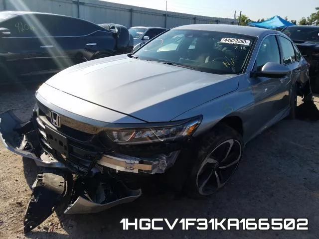 1HGCV1F31KA166502 фото 3