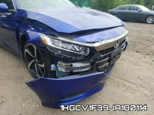 1HGCV1F39JA180114 фото 10