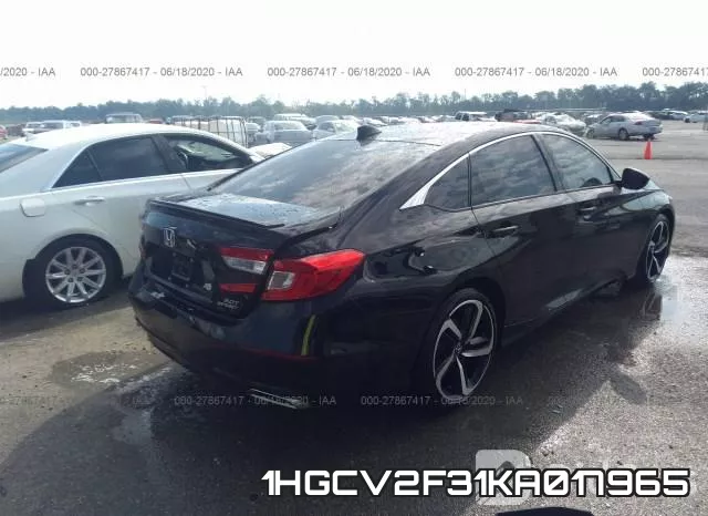 1HGCV2F31KA017965 фото 5