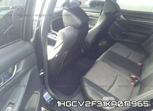 1HGCV2F31KA017965 фото 9