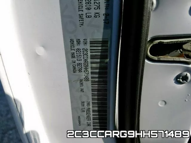 2C3CCARG9HH571489 фото 2