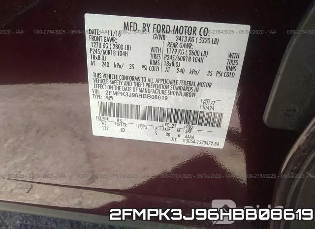 2FMPK3J96HBB08619 фото 10