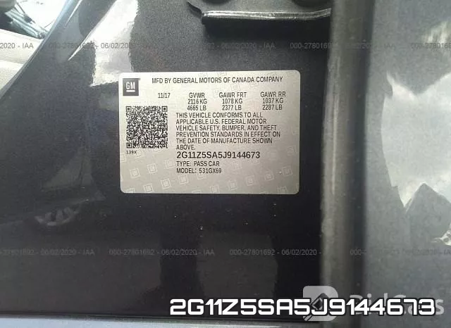 2G11Z5SA5J9144673 фото 10