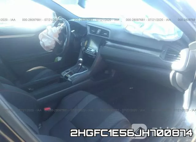 2HGFC1E56JH700874 фото 6
