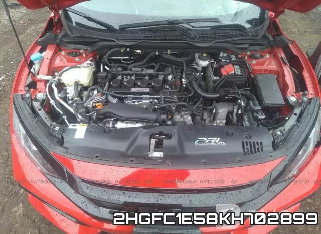 2HGFC1E58KH702899 фото 2