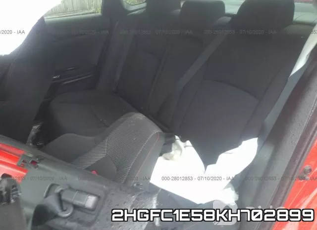 2HGFC1E58KH702899 фото 9