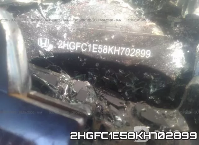 2HGFC1E58KH702899 фото 10