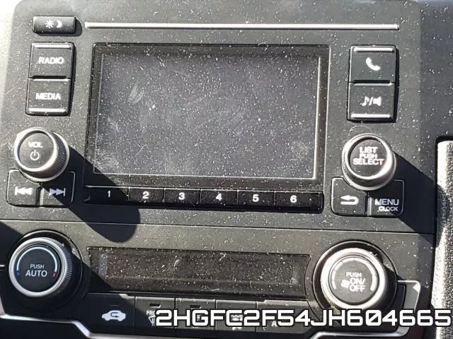2HGFC2F54JH604665 фото 10